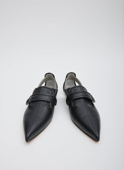 Cozy Rudolph Flat Dark Navy - Tibi