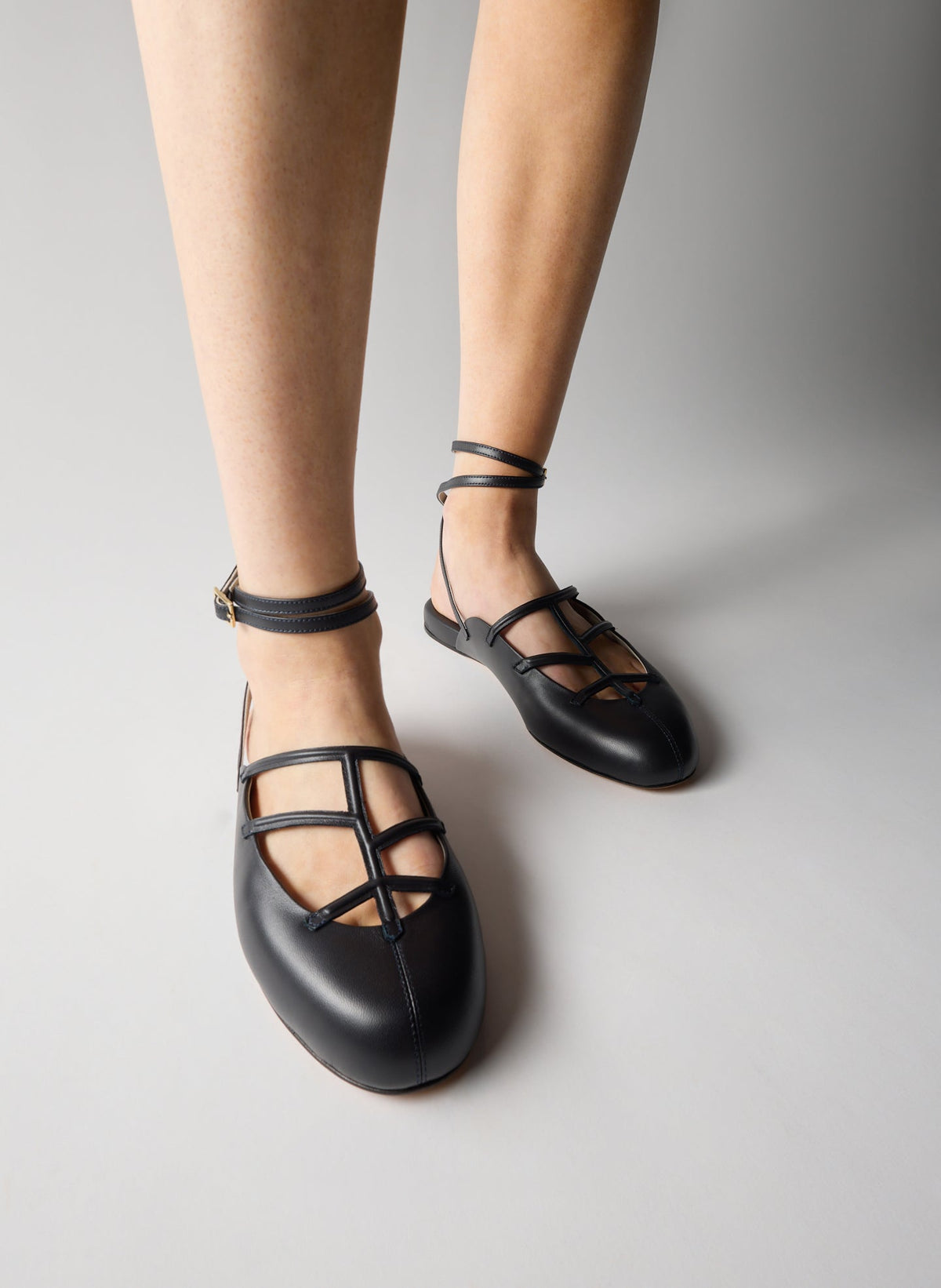 Jean-Claude Flat Dark Navy - Tibi