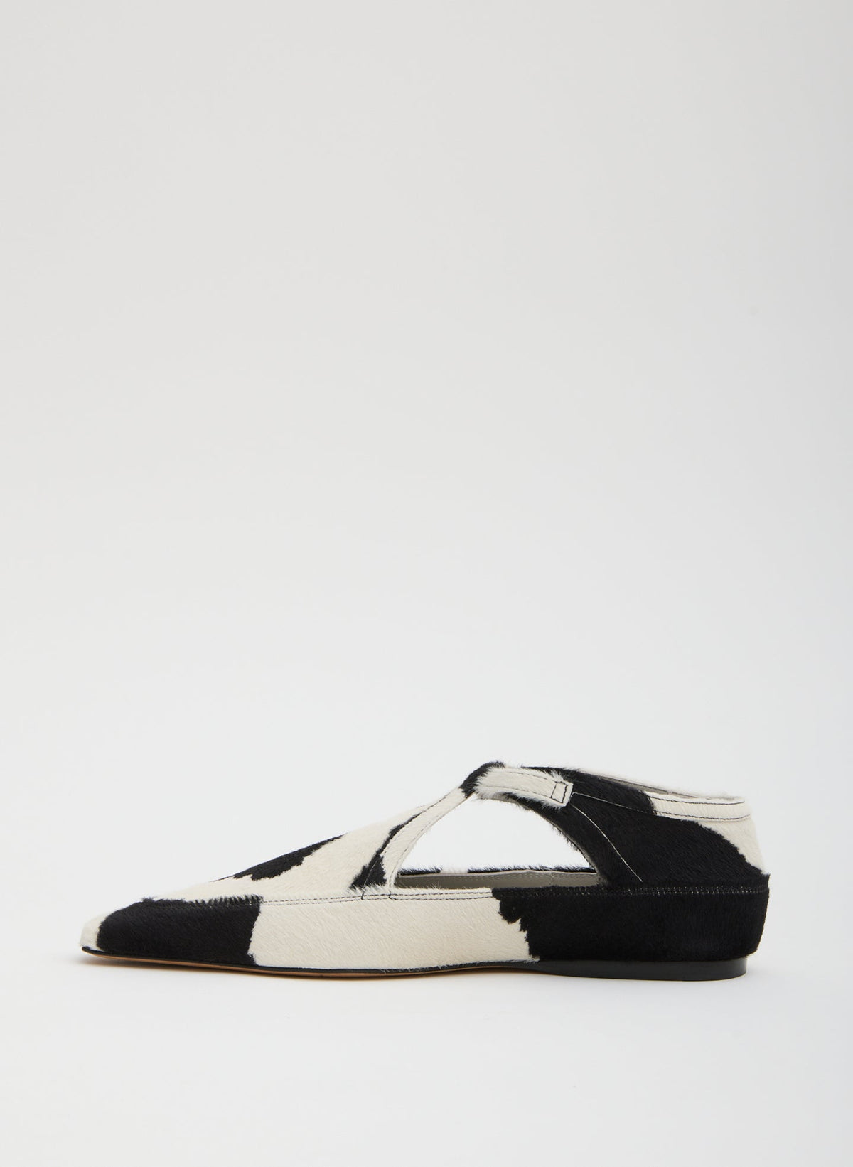 Somerset Flat Black/White - Tibi