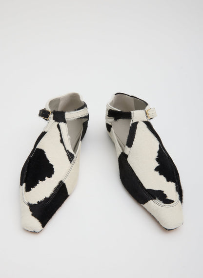 Somerset Flat Black/White - Tibi