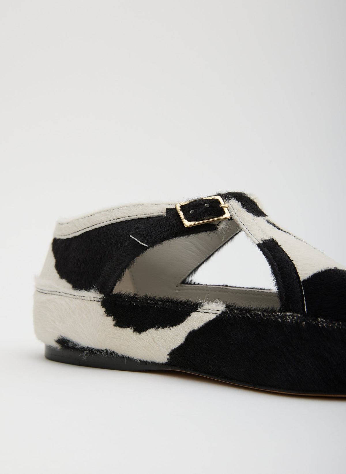 Somerset Flat Black/White - Tibi