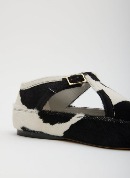 Somerset Flat Black/White - Tibi