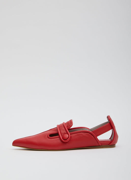 Cozy Rudolph Flat Red - Tibi