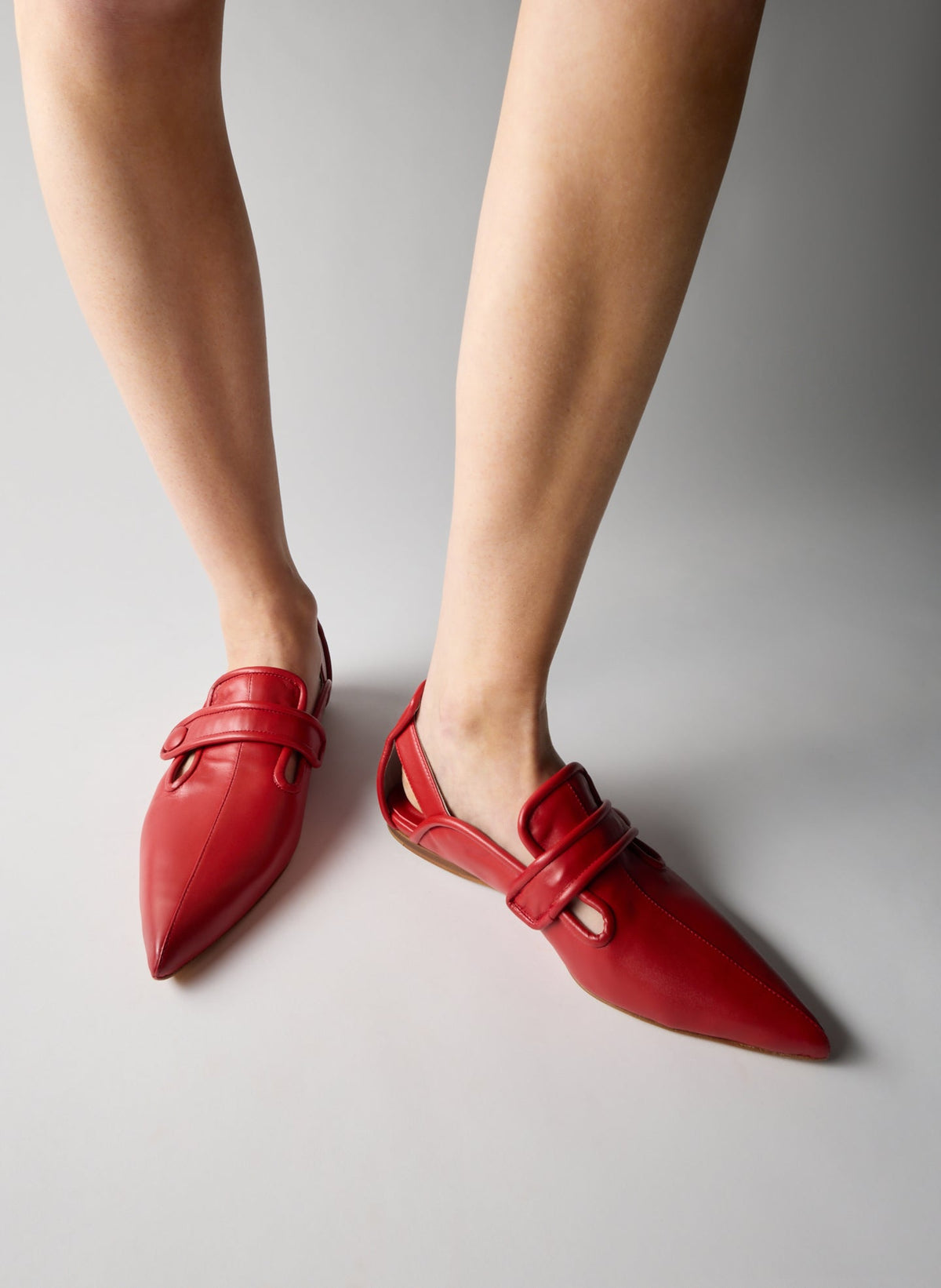 Cozy Rudolph Flat Red - Tibi
