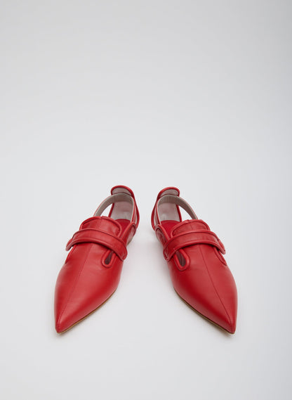 Cozy Rudolph Flat Red - Tibi