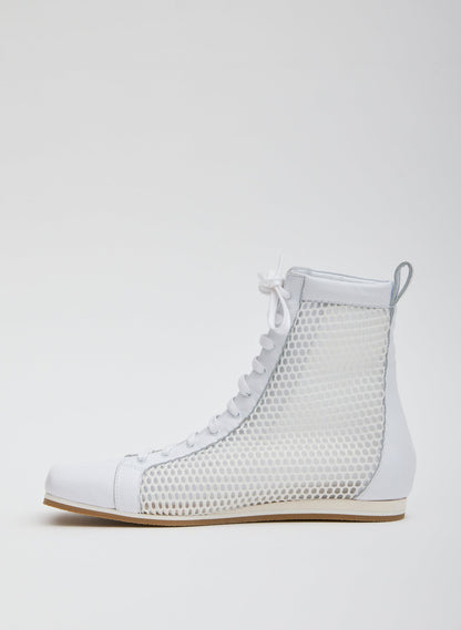 Seth Mesh High Top Sneaker White - Tibi