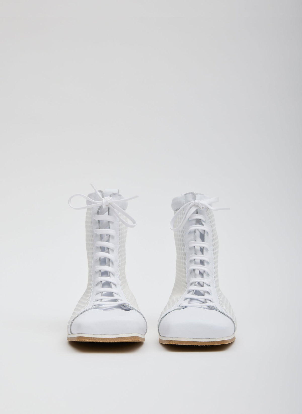 Seth Mesh High Top Sneaker White - Tibi