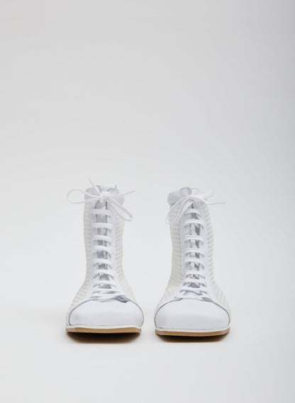 Seth Mesh High Top Sneaker White - Tibi