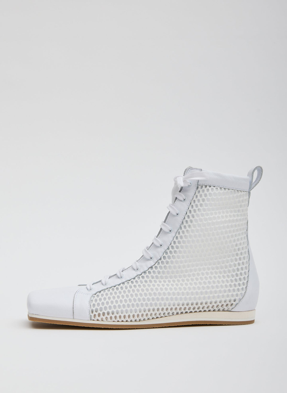 Seth Mesh High Top Sneaker White - Tibi