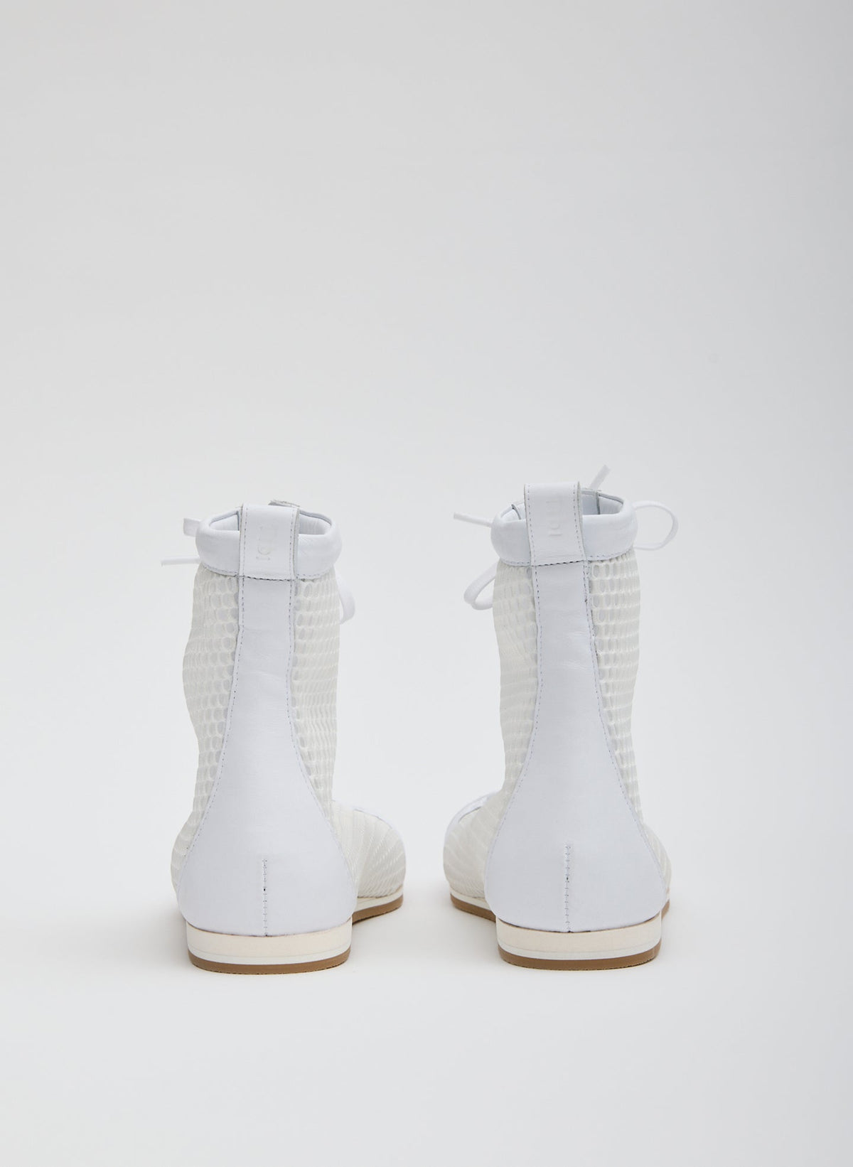 Seth Mesh High Top Sneaker White - Tibi