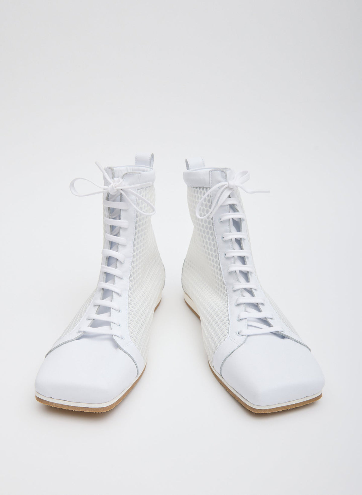 Seth Mesh High Top Sneaker White - Tibi