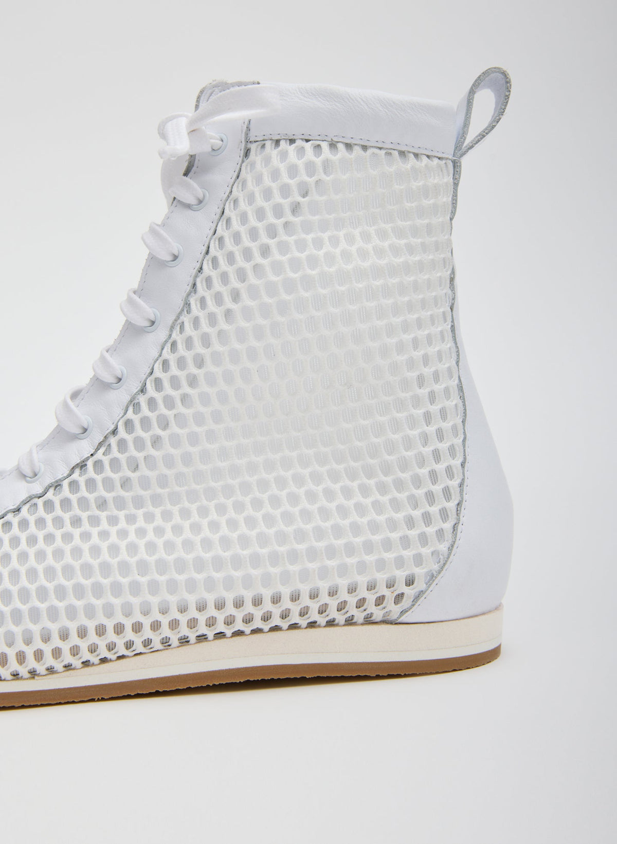 Seth Mesh High Top Sneaker White - Tibi