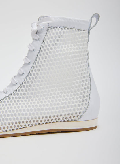 Seth Mesh High Top Sneaker White - Tibi