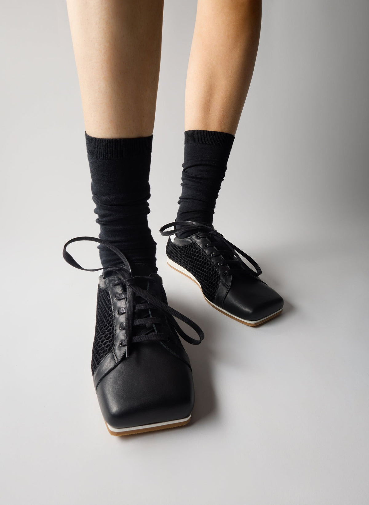 Seth Mesh Sneaker Black - Tibi