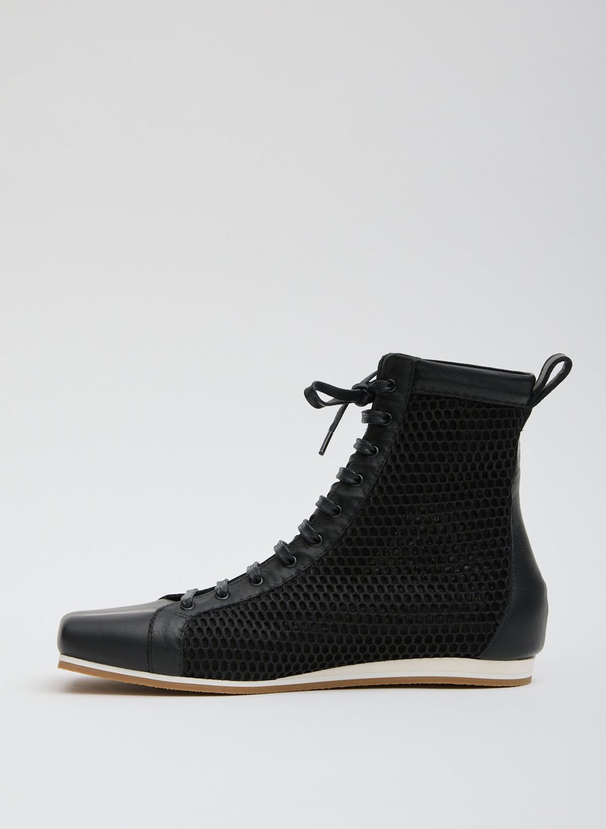 Seth Mesh High Top Sneaker Black - Tibi