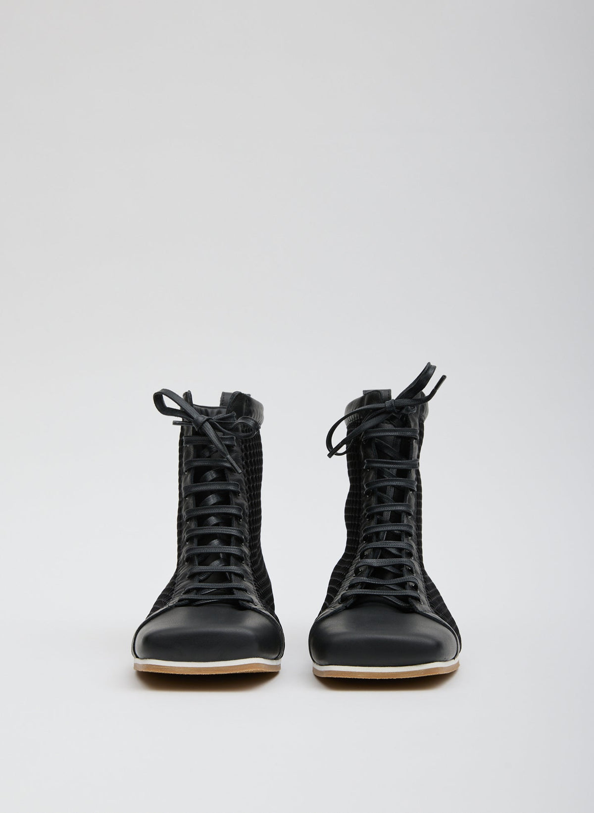 Seth Mesh High Top Sneaker Black - Tibi