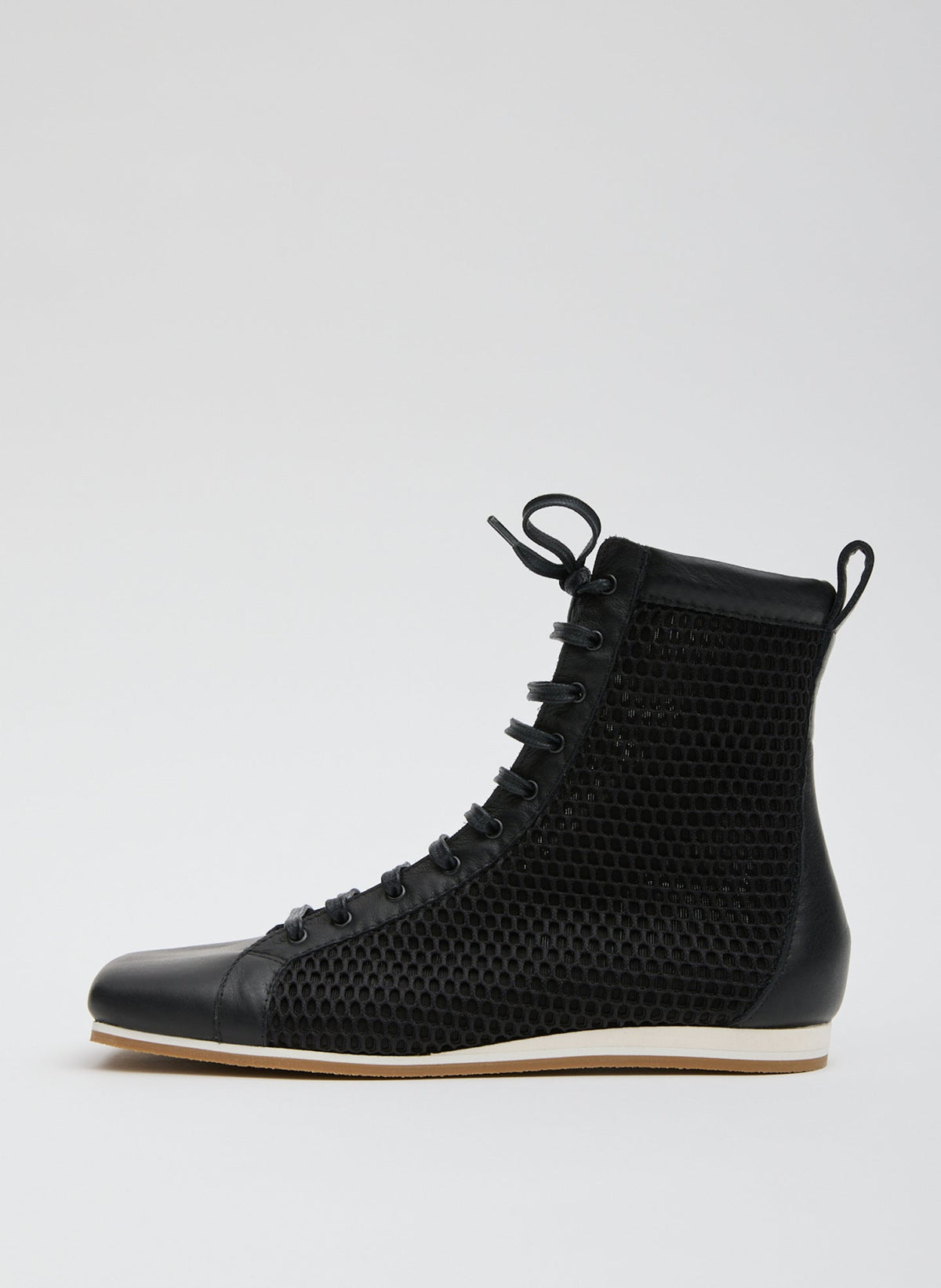 Seth Mesh High Top Sneaker Black - Tibi