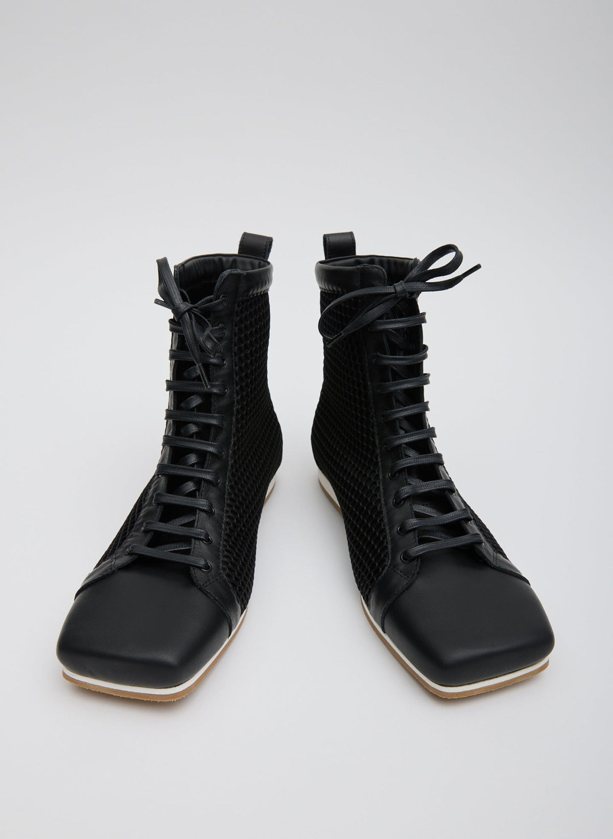 Seth Mesh High Top Sneaker Black - Tibi