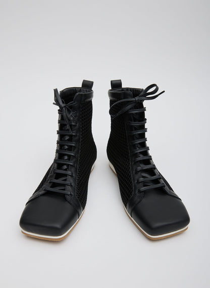 Seth Mesh High Top Sneaker Black - Tibi