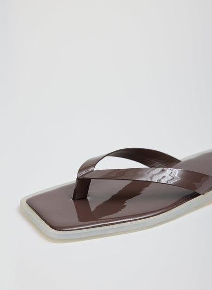 Arnie Sandal Dark Brown - Tibi