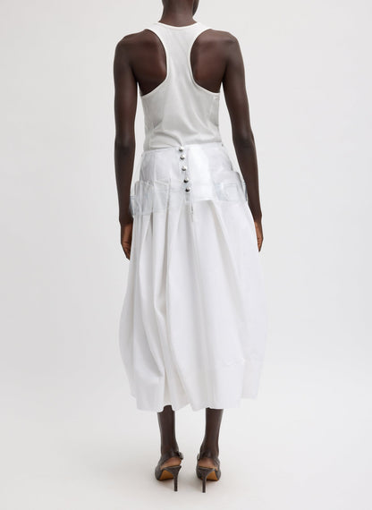PVC Peplum Belt Clear - Tibi