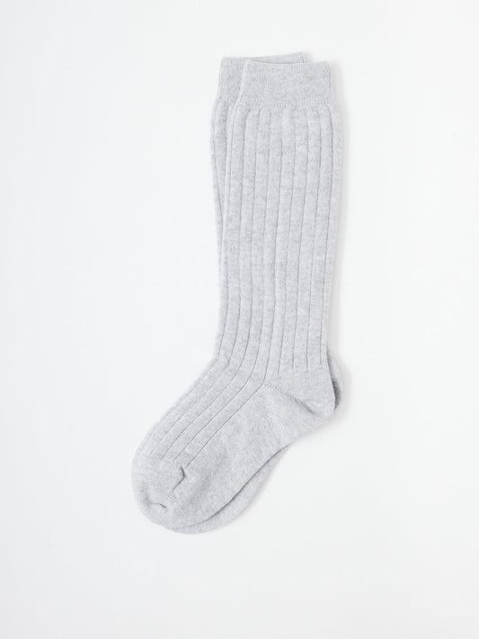 Cashmere Socks Light Heather Grey - Tibi