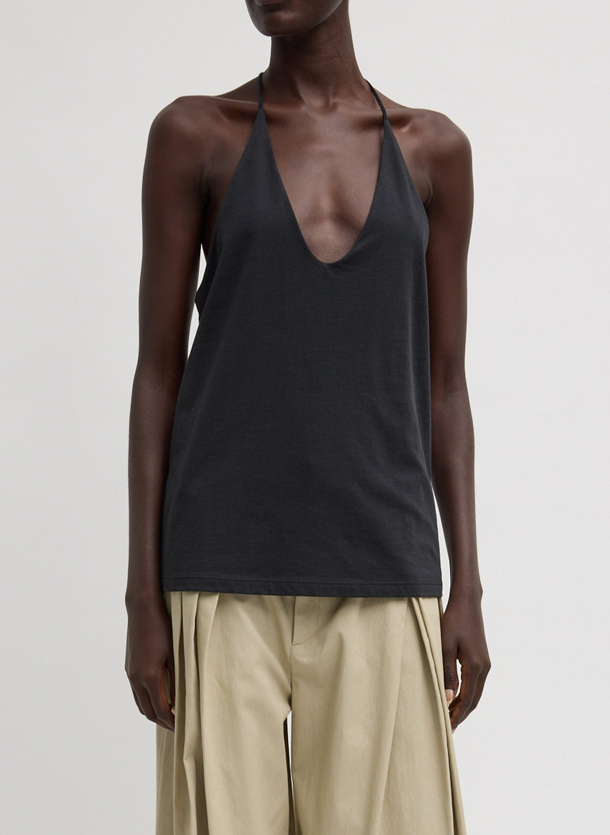 Racerback Tank Black - Tibi
