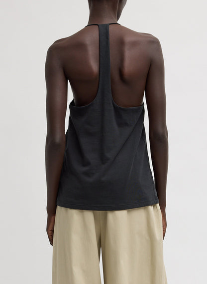 Racerback Tank Black - Tibi
