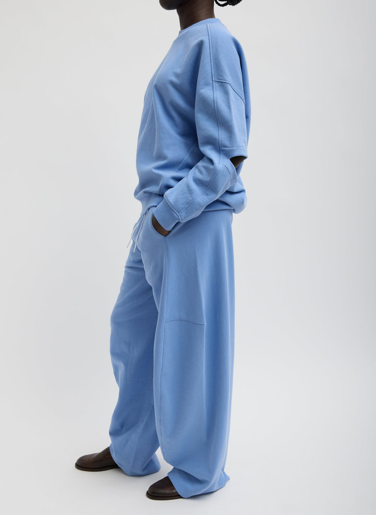 Sweatshirting Winslow Pant Light Blue - Tibi