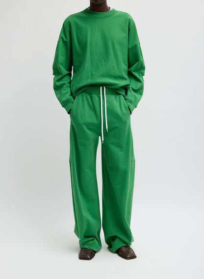 Sweatshirting Winslow Pant Green - Tibi