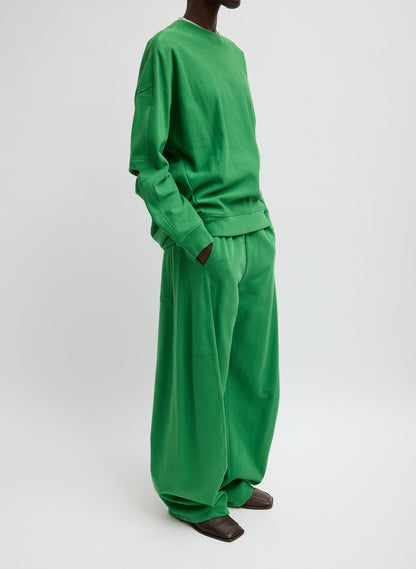 Sweatshirting Winslow Pant Green - Tibi